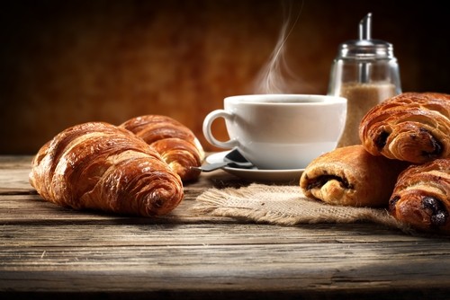 Croissants Congelados para Hotel no Aeroporto - Mini Croissant Congelado