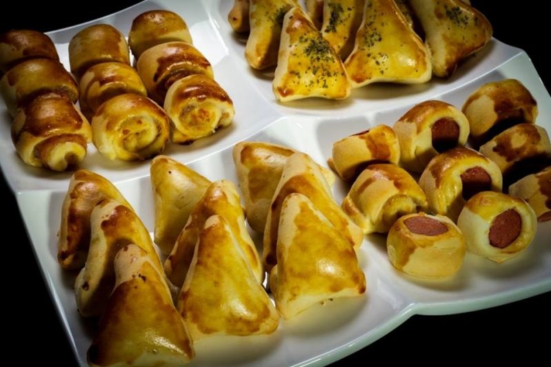 Fornecedor de Mini Salgados de Queijo Congelados em Raposo Tavares - Croissant de Queijo Congelado