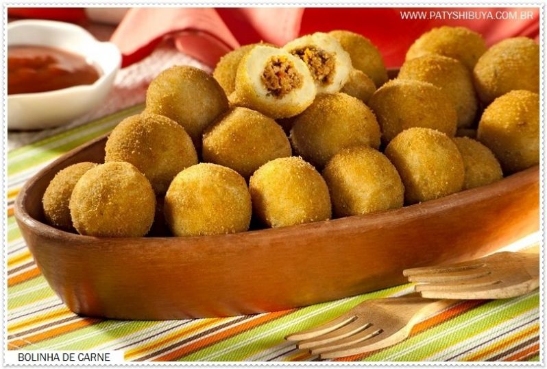 Mini Folhados para Revenda Preço na Vila Maria - Mini Croquete de Carne para Revenda